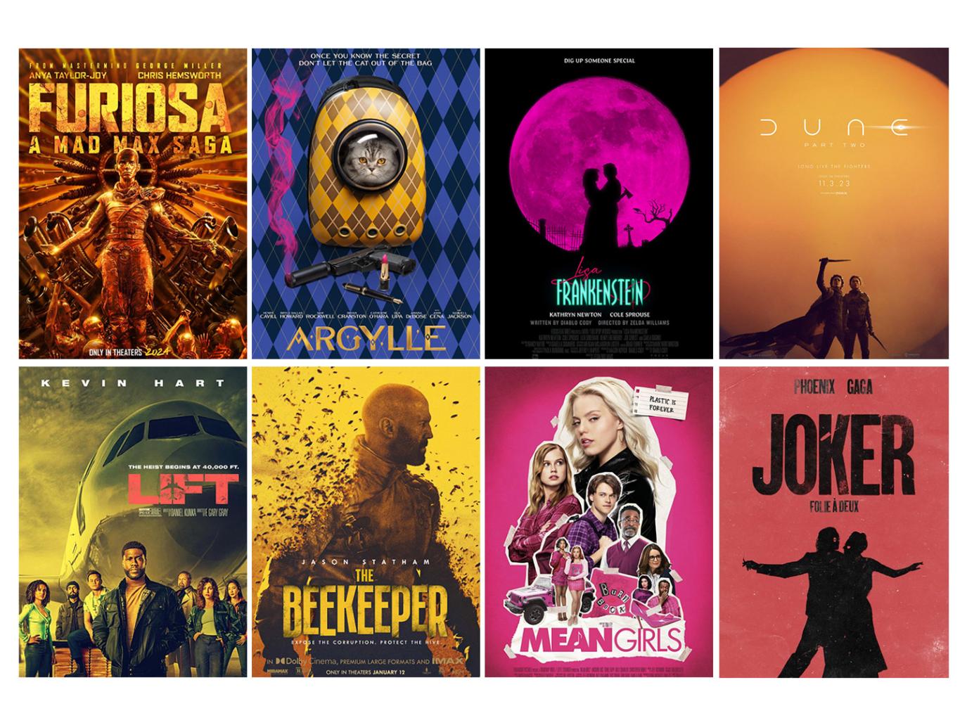 بوسترات الأفلام في 2024: فن يجذب قبل العرض