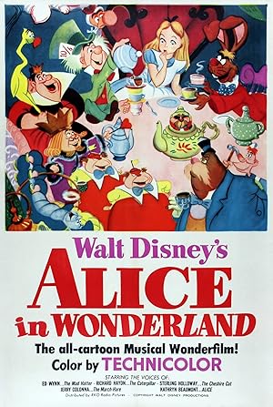 فيلم Alice in Wonderland 1951 مترجم - باهي فيلم