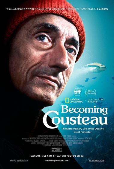 غلاف فيلم Becoming Cousteau 2021 مترجم