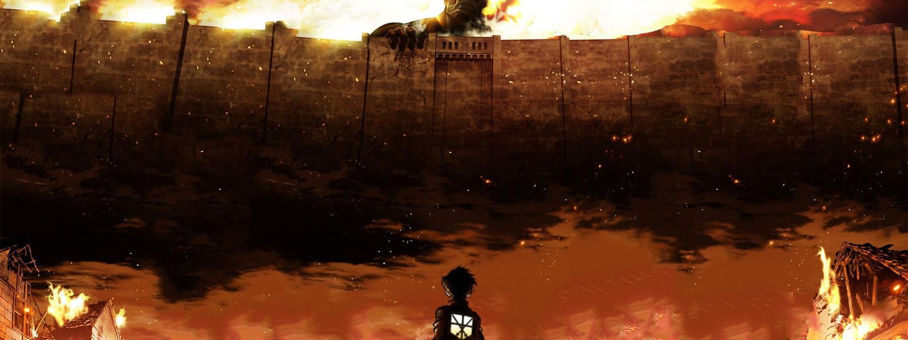 غلاف انمي Attack on Titan 2013 مترجم