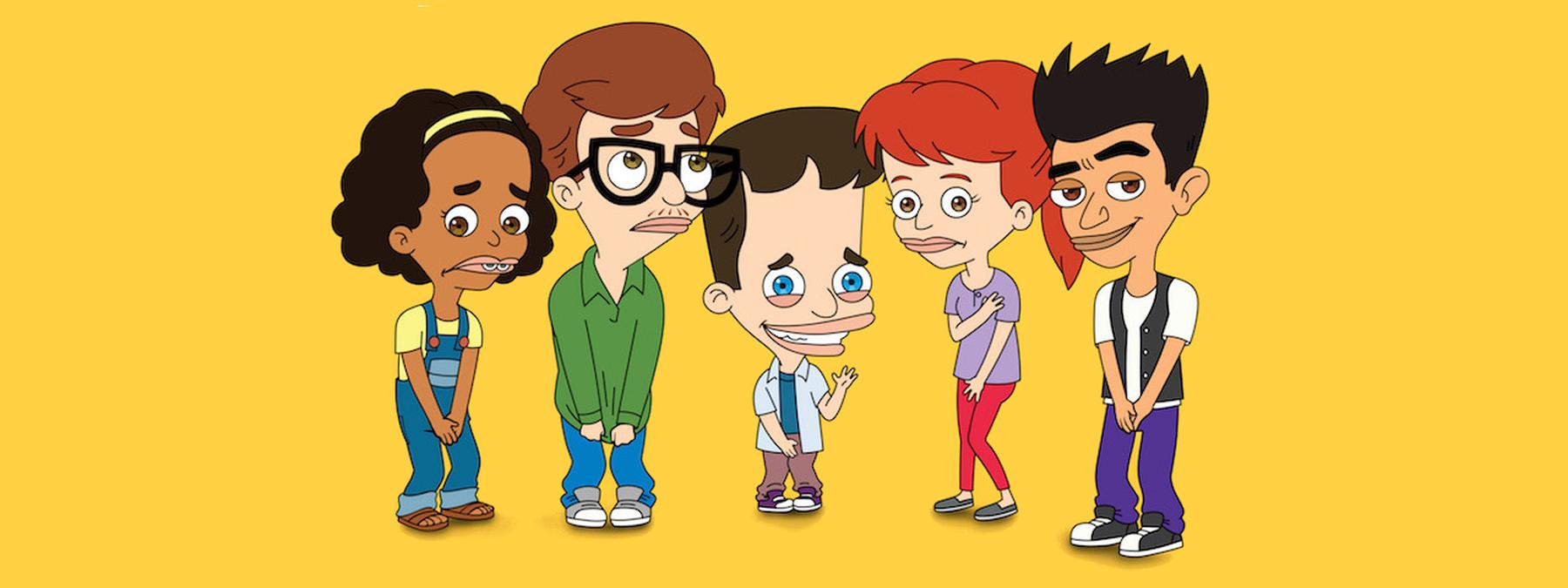 غلاف مسلسل Big Mouth 2017 مترجم