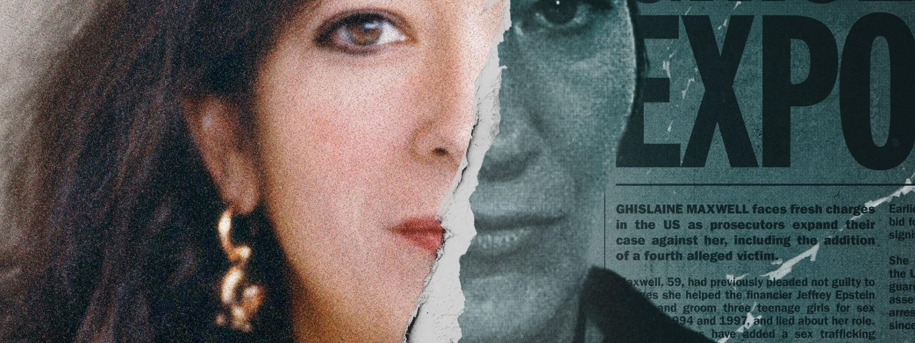 غلاف مسلسل Epstein's Shadow Ghislaine Maxwell 2021 مترجم