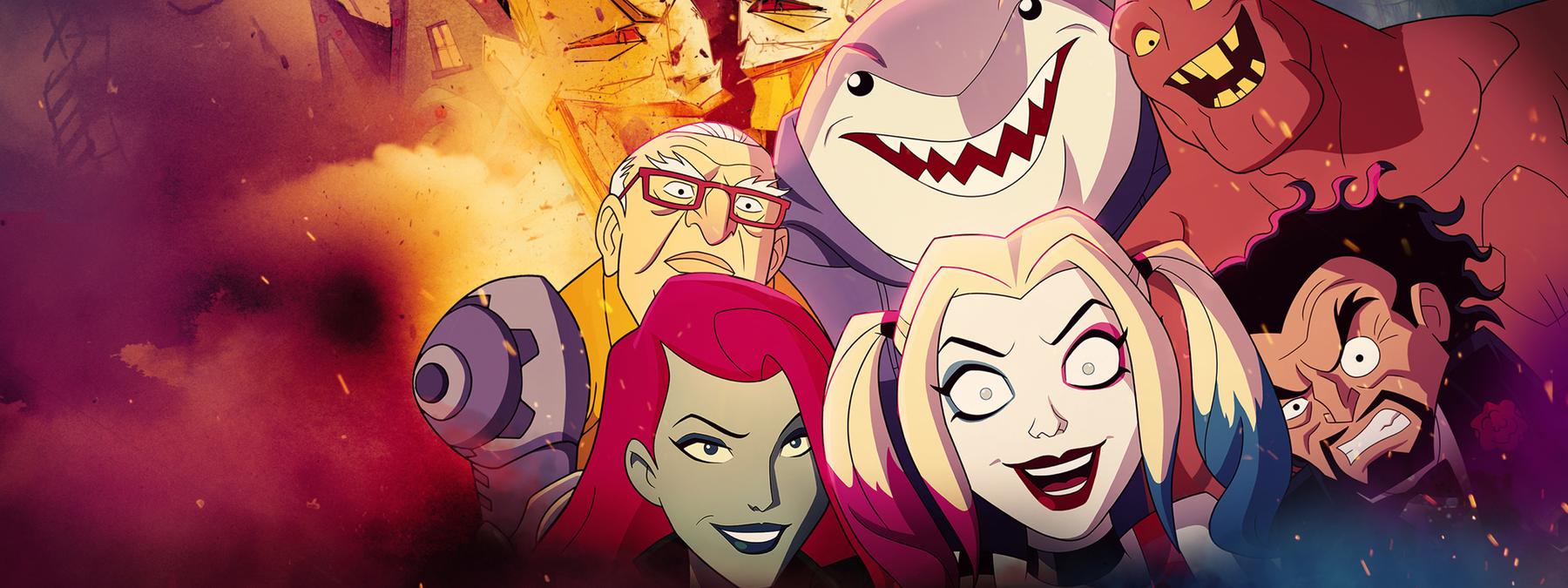 غلاف مسلسل Harley Quinn 2019 مترجم