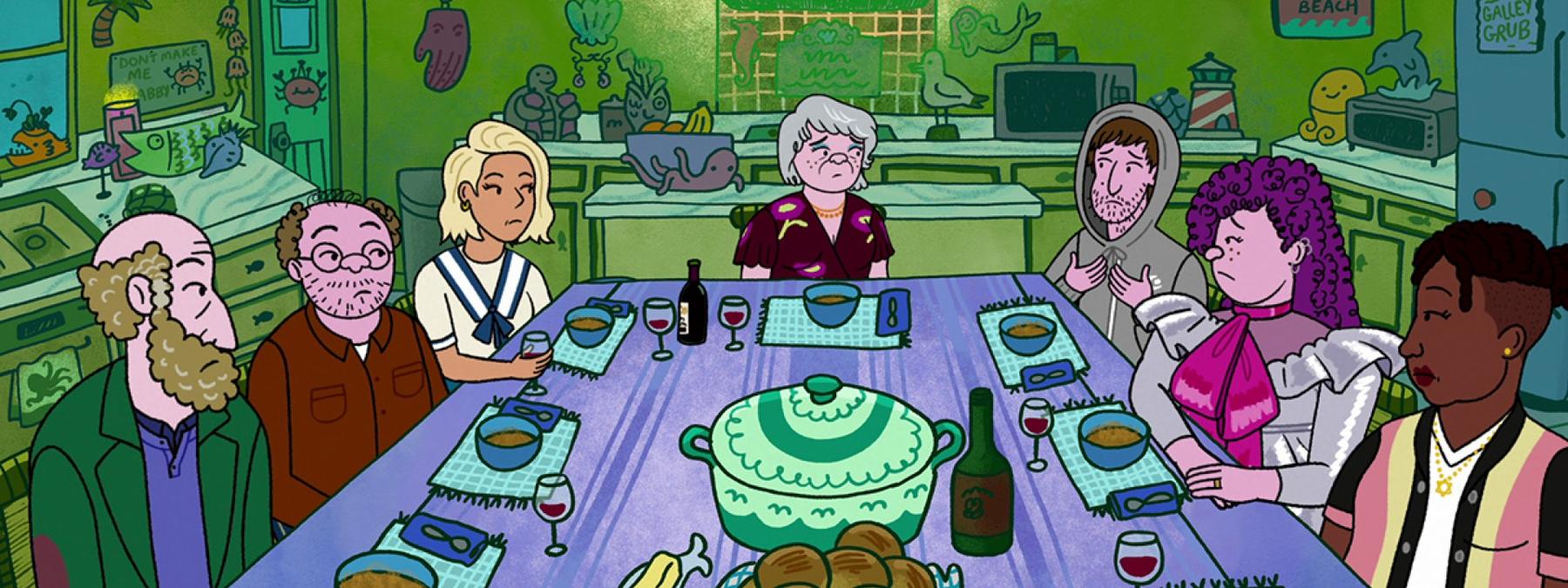 غلاف مسلسل Long Story Short 2025 مترجم