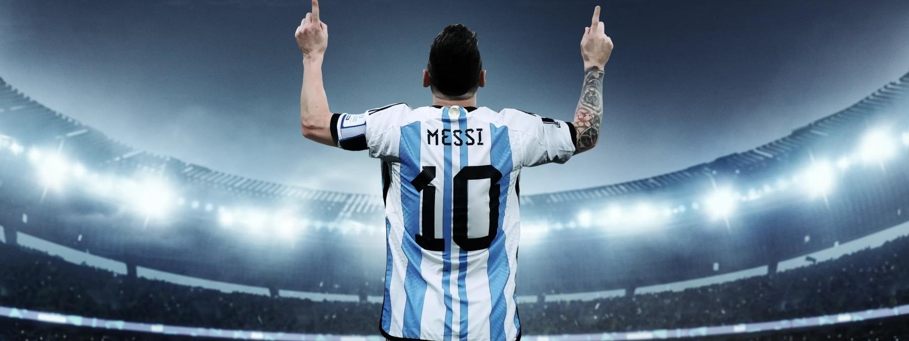غلاف مسلسل Messi’s World Cup The Rise of a Legend 2024 مترجم