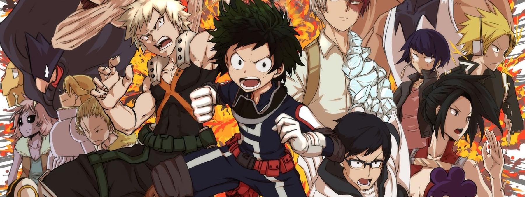 غلاف انمي My Hero Academia 2016 مترجم