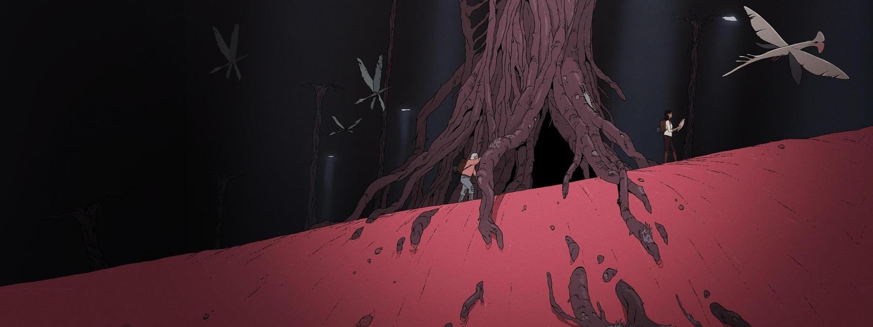 غلاف مسلسل Scavengers Reign 2023 مترجم