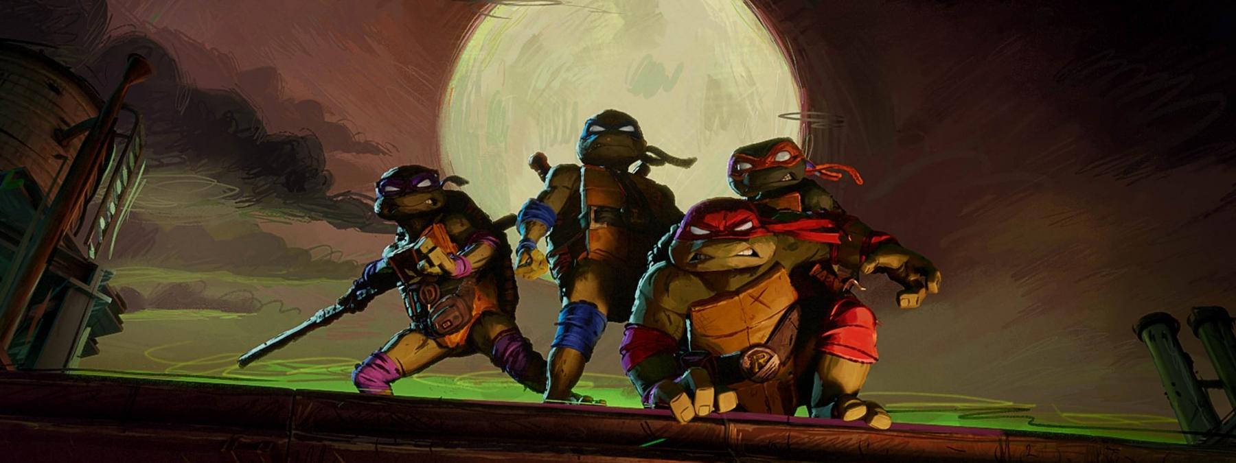 غلاف فيلم Teenage Mutant Ninja Turtles Mutant Mayhem 2023 مترجم