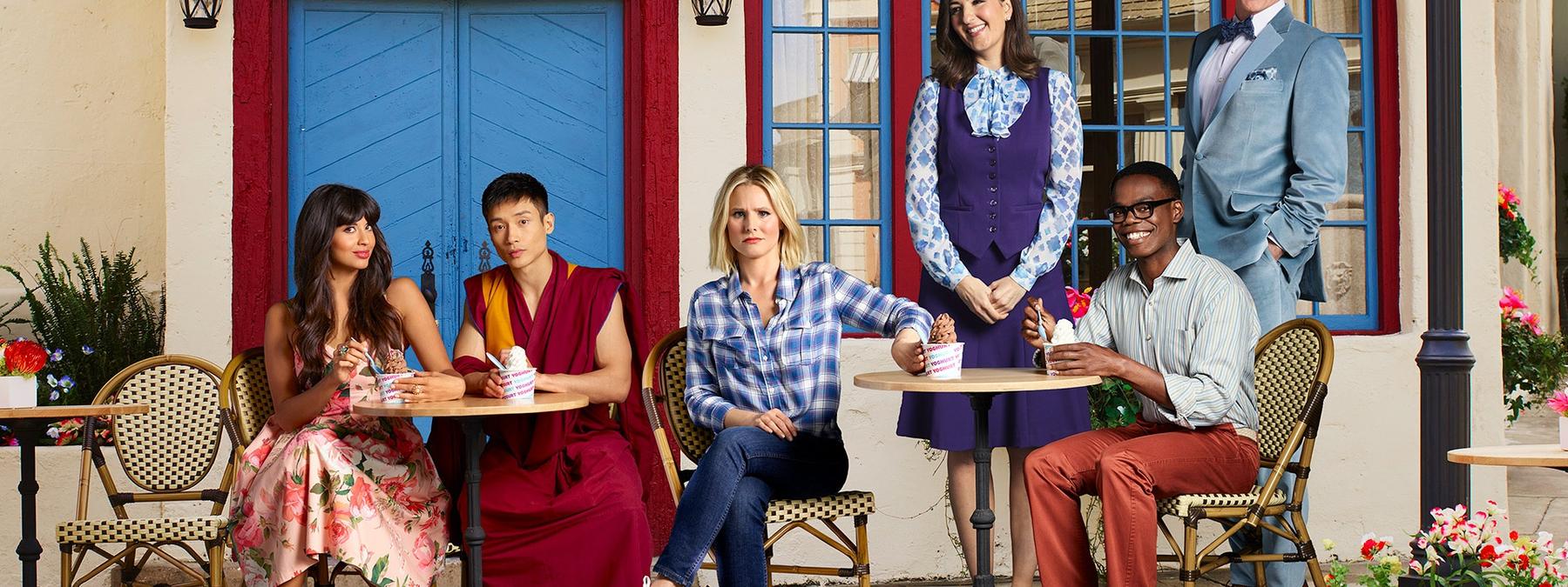 غلاف مسلسل The Good Place 2016 مترجم