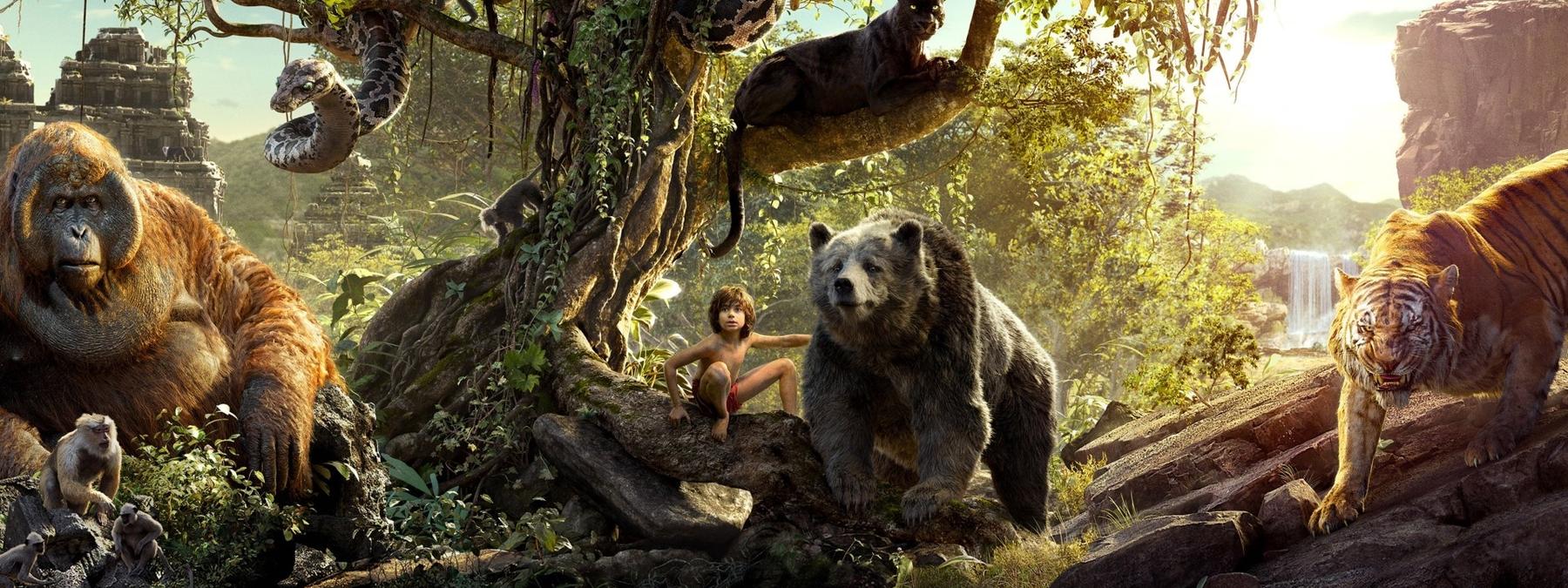 غلاف فيلم The Jungle Book 2016 مترجم