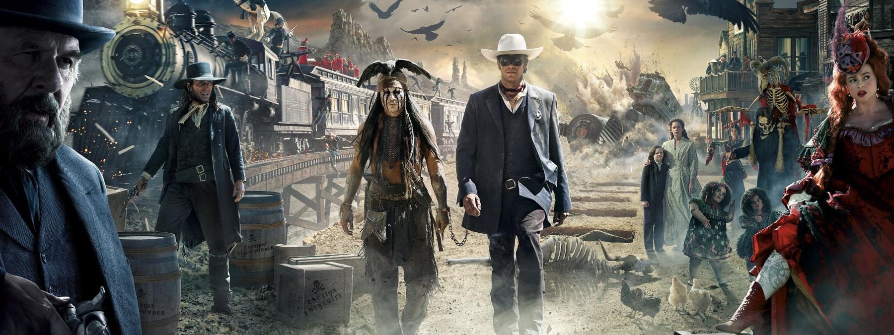 غلاف فيلم The Lone Ranger 2013 مترجم