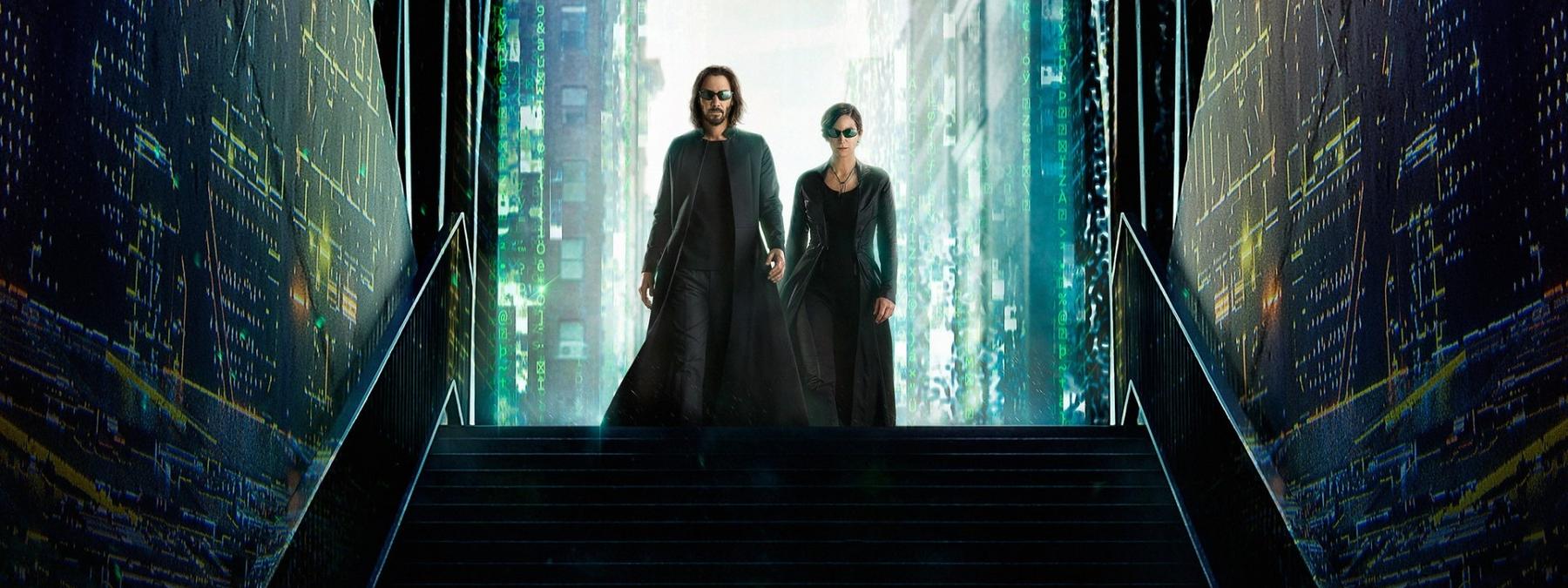 غلاف فيلم The Matrix Resurrections 2021 مترجم