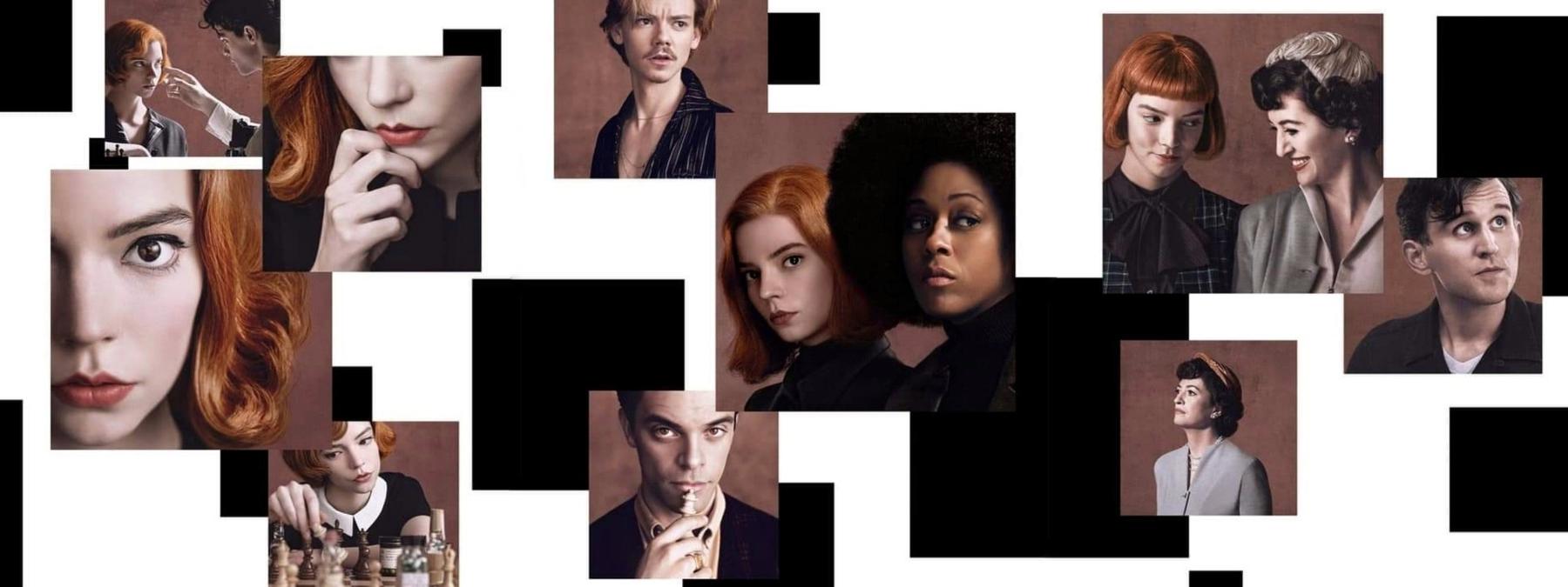 غلاف مسلسل The Queens Gambit 2020 مترجم