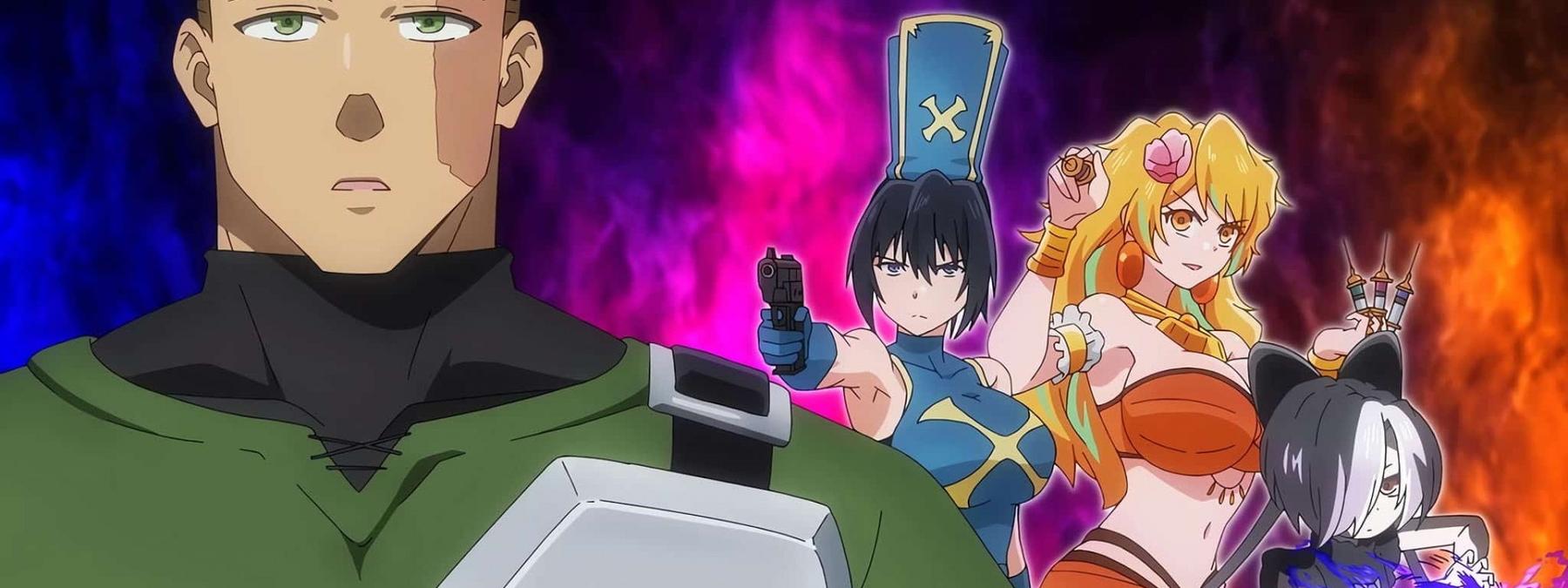 غلاف انمي The Shy Hero and the Assassin Princesses 2025 مترجم