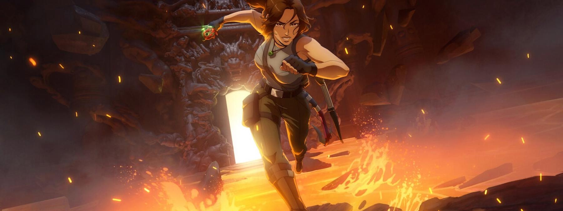 غلاف مسلسل Tomb Raider The Legend of Lara Croft 2024 مترجم